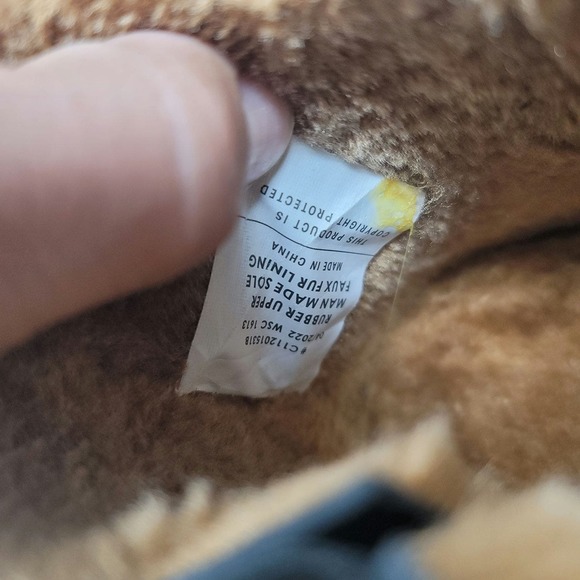 Chooka Plush Waterproof Bainbridge Chelsea Black Ankle Boot 8 - Picture 6 of 8